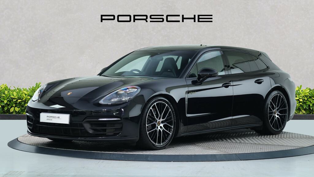 Porsche Panamera 2.9 V6 4 Platinum Edition E-hybrid Pdk Black #3