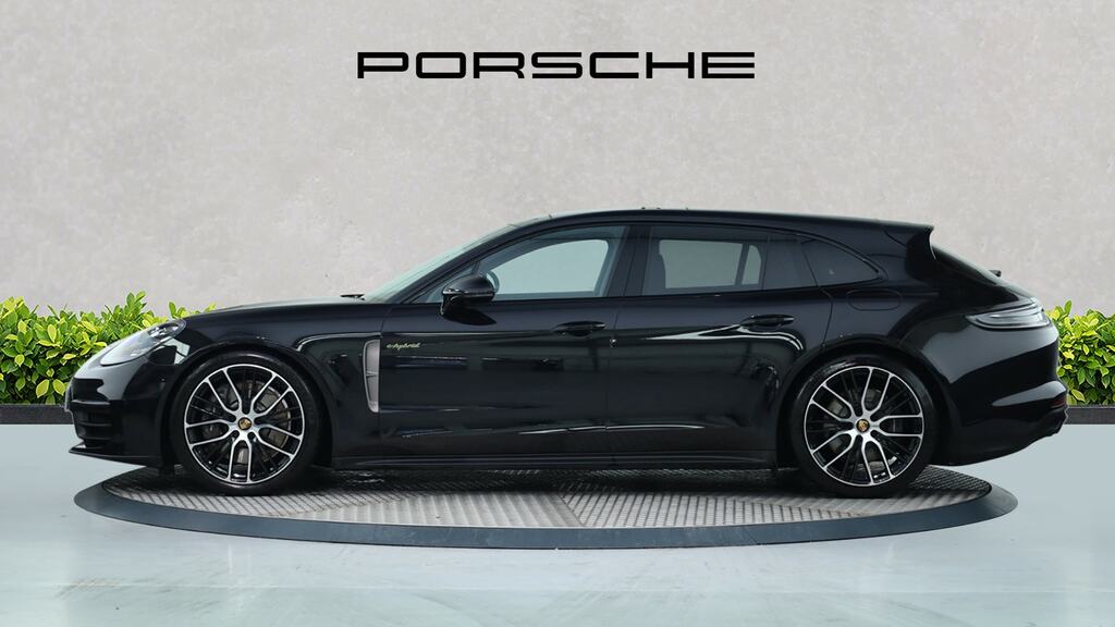 Porsche Panamera 2.9 V6 4 Platinum Edition E-hybrid Pdk Black #4