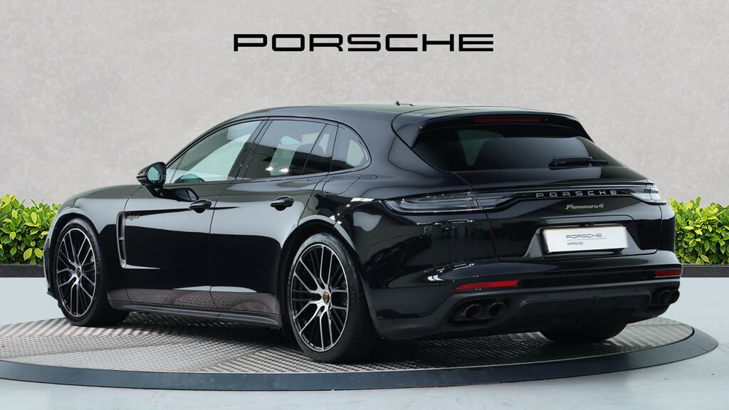 Porsche Panamera 2.9 V6 4 Platinum Edition E-hybrid Pdk Black #5