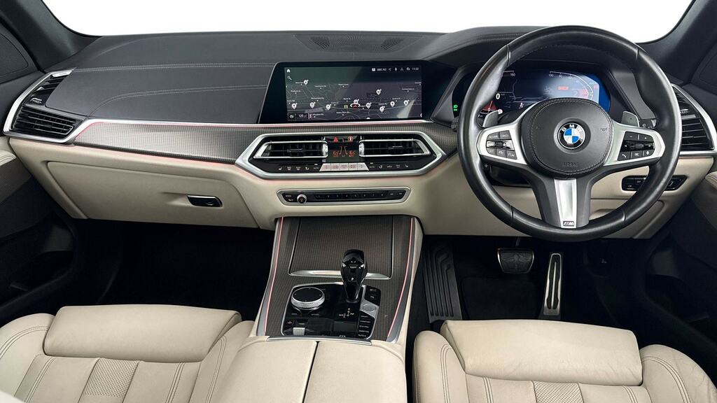 BMW X5 Xdrive30d Mht M Sport 7 Seat Tecpro Pk Blue #4