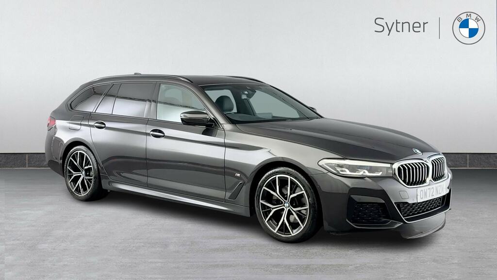 BMW 5 Series 520I Mht M Sport Step Tech Pack Grey