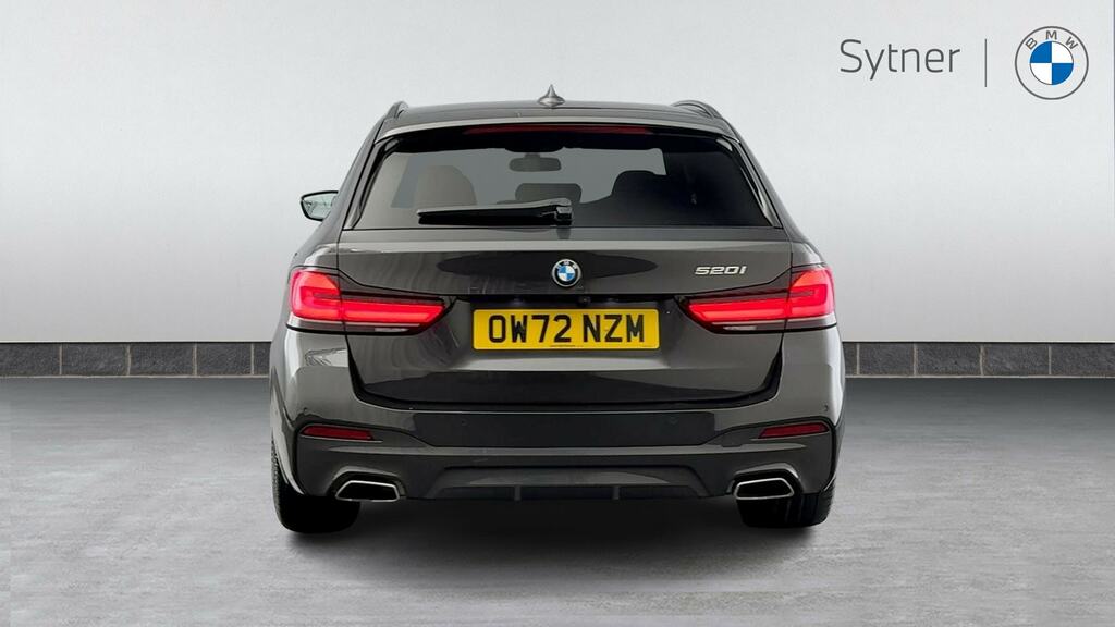 BMW 5 Series 530E Xdrive M Sport White #15