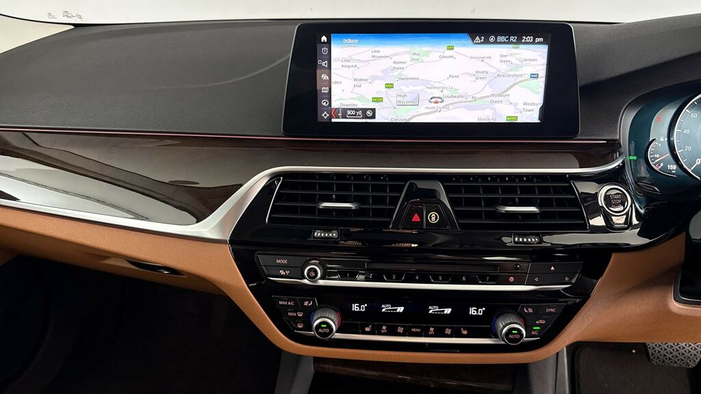 BMW 5 Series 520D M Sport Touring Black #8