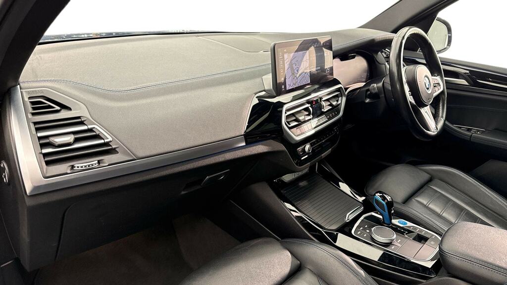 BMW iX3 210Kw M Sport 80Kwh 2022 Black #7