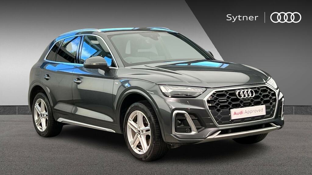 Audi Q5 40 Tdi Quattro S Line S Tronic Cs Grey