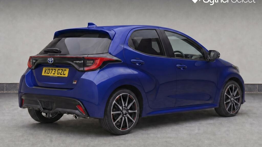 Toyota Yaris 1.5 Vvt-h Excel E-cvt Euro 6 Ss Blue #4
