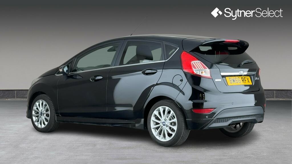 Ford Fiesta 1.0 Ecoboost Titanium X Powershift Black #2