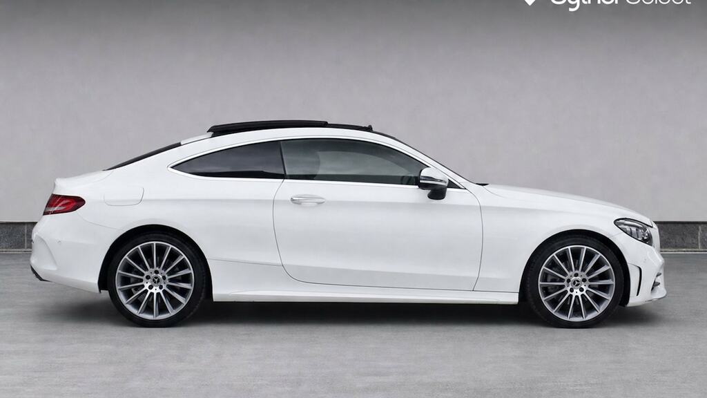 Mercedes-Benz C Class C300h Amg Line Premium Plus With Pan Roof Blue #8