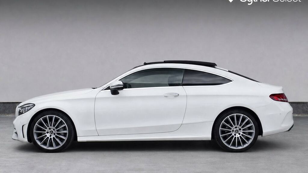 Mercedes-Benz C Class C300h Amg Line Premium Plus With Pan Roof Blue #6
