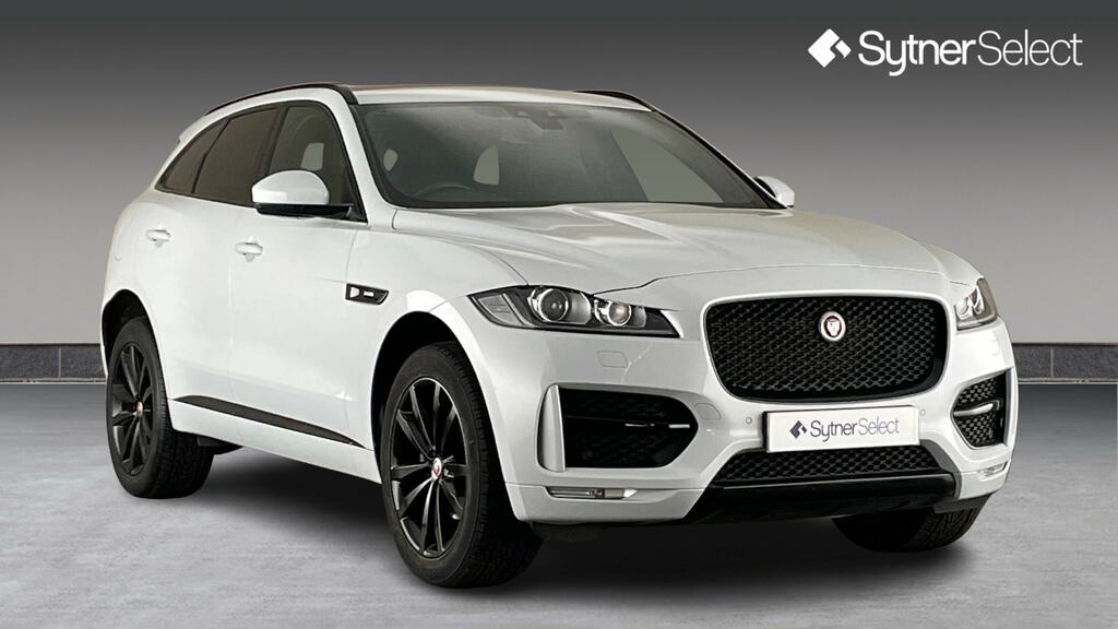 Jaguar F-Pace 2.0D R-sport Awd White