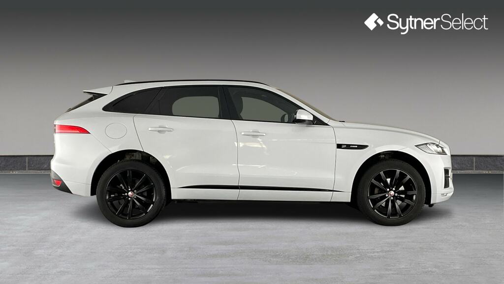 Jaguar F-Pace 2.0D R-sport Awd White #3