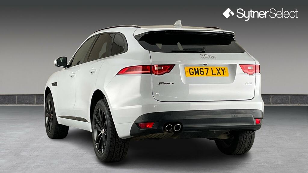 Jaguar F-Pace 2.0D R-sport Awd White #2
