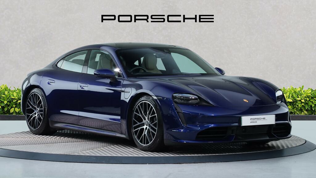 Porsche Taycan 500Kw Turbo 93Kwh 5 Seat Blue