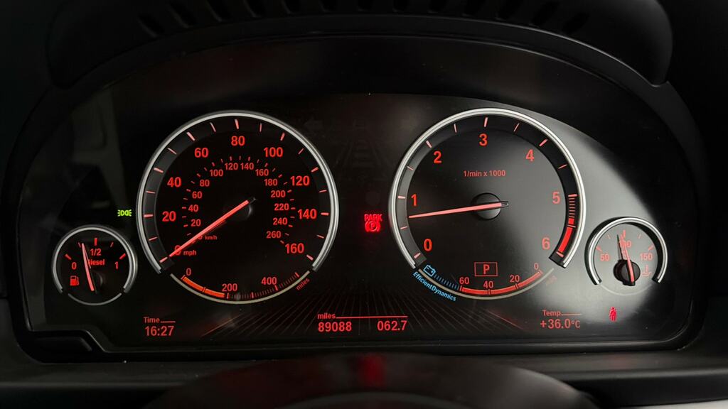 BMW 5 Series 530D M Sport Touring Blue #13