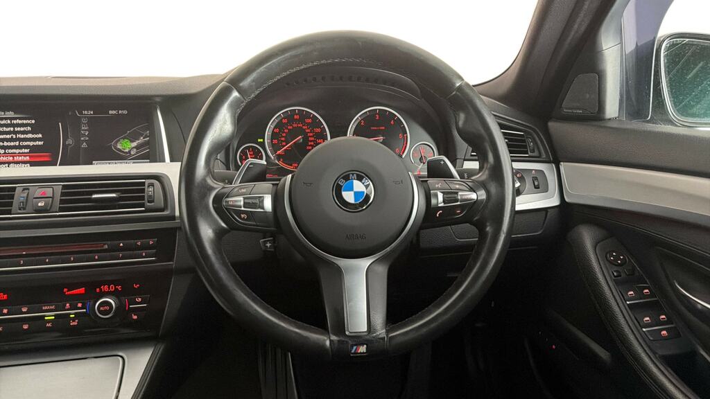 BMW 5 Series 530D M Sport Touring Blue #8
