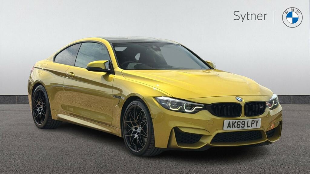 BMW M4 M4 Competition Dct Ultimate Pack Yellow