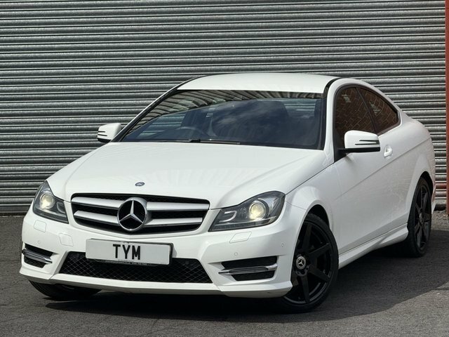 Mercedes-Benz C Class 2.1 C220 Cdi Amg Sport Edition Coupe G- White #2