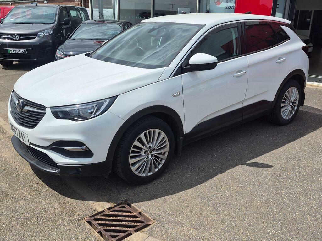 Vauxhall Grandland X 1.2 Turbo Tech Line Nav Euro 6 Ss White #3