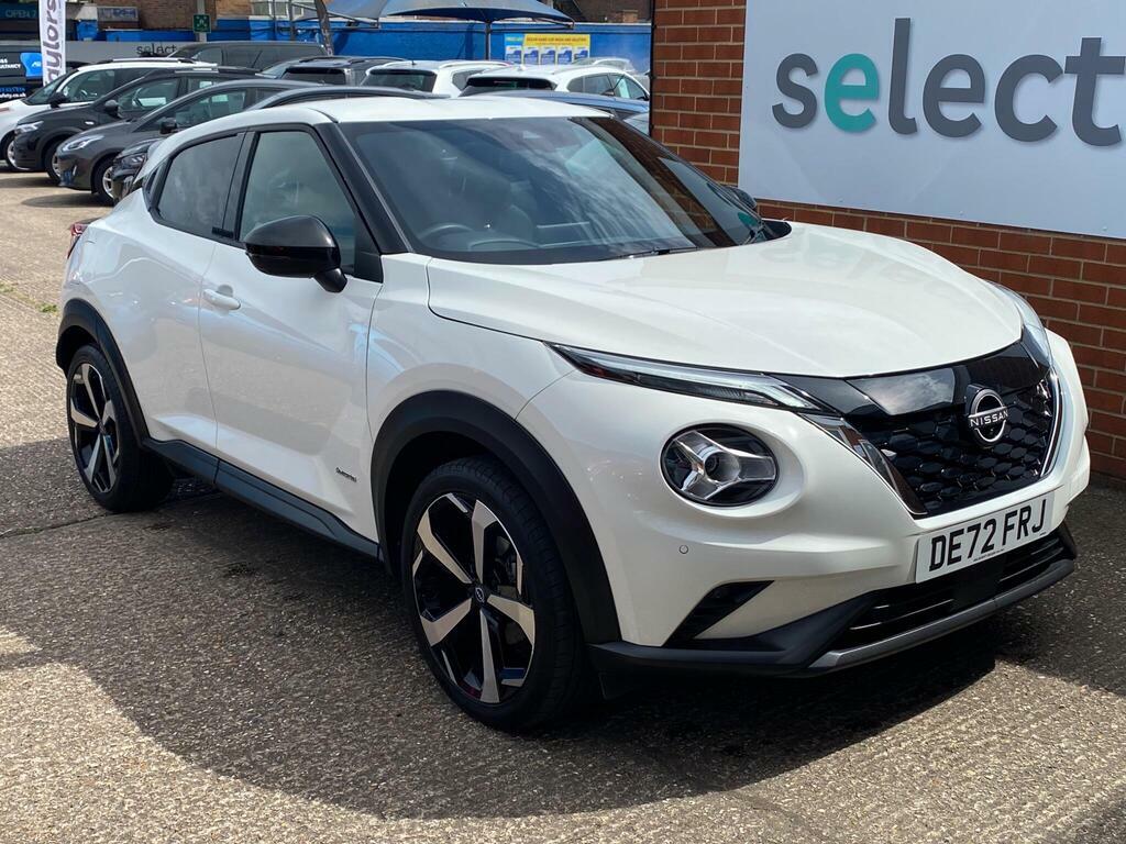 Nissan Juke 1.6 Tekna Euro 6 White #4