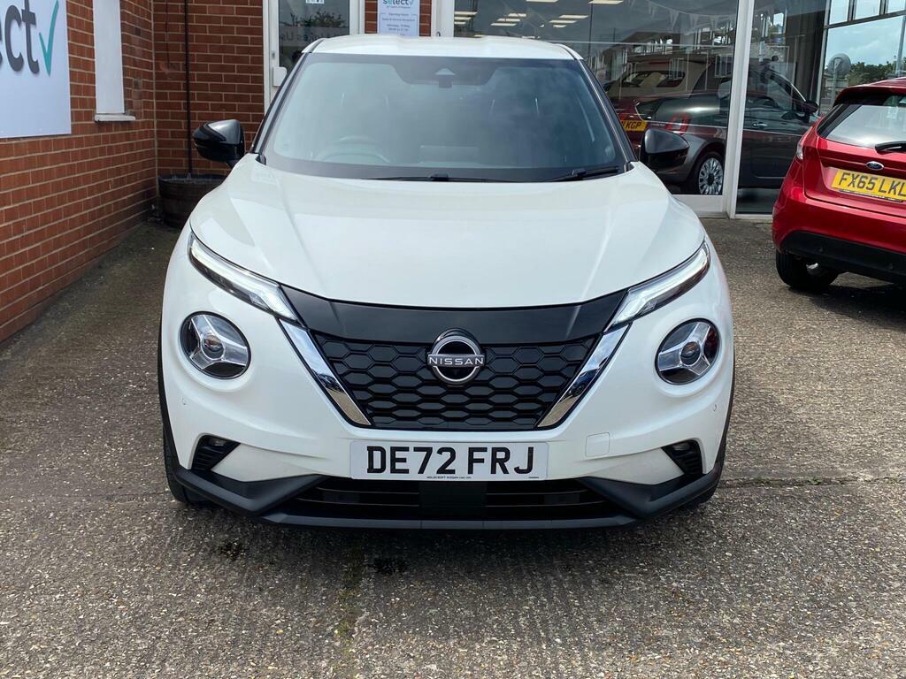 Nissan Juke 1.6 Tekna Euro 6 White #6
