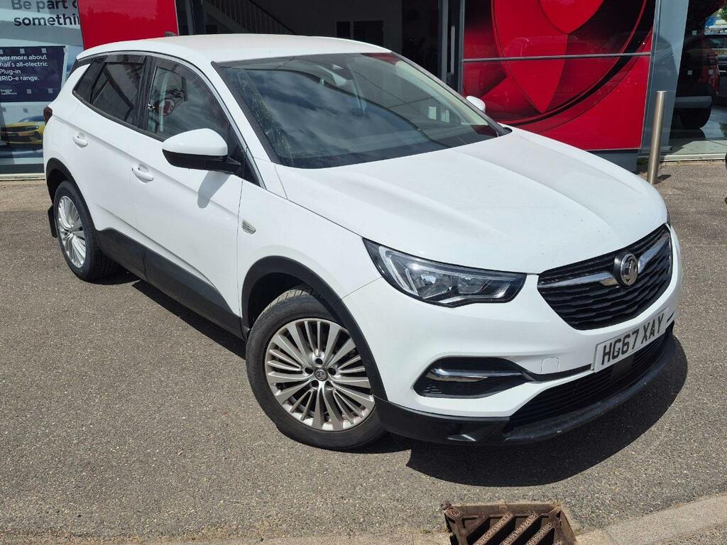 Vauxhall Grandland X 1.2 Turbo Tech Line Nav Euro 6 S S White #6