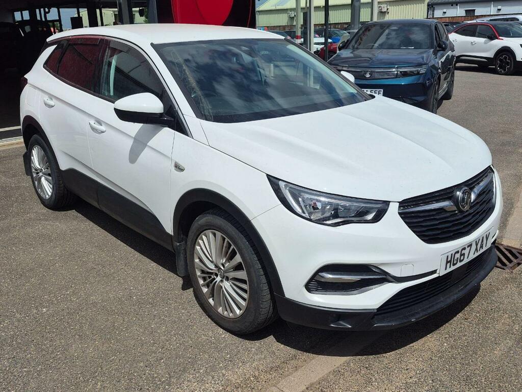 Vauxhall Grandland X 1.2 Turbo Tech Line Nav Euro 6 S S White
