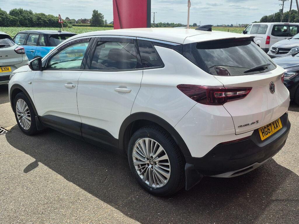 Vauxhall Grandland X 1.2 Turbo Tech Line Nav Euro 6 S S White #4
