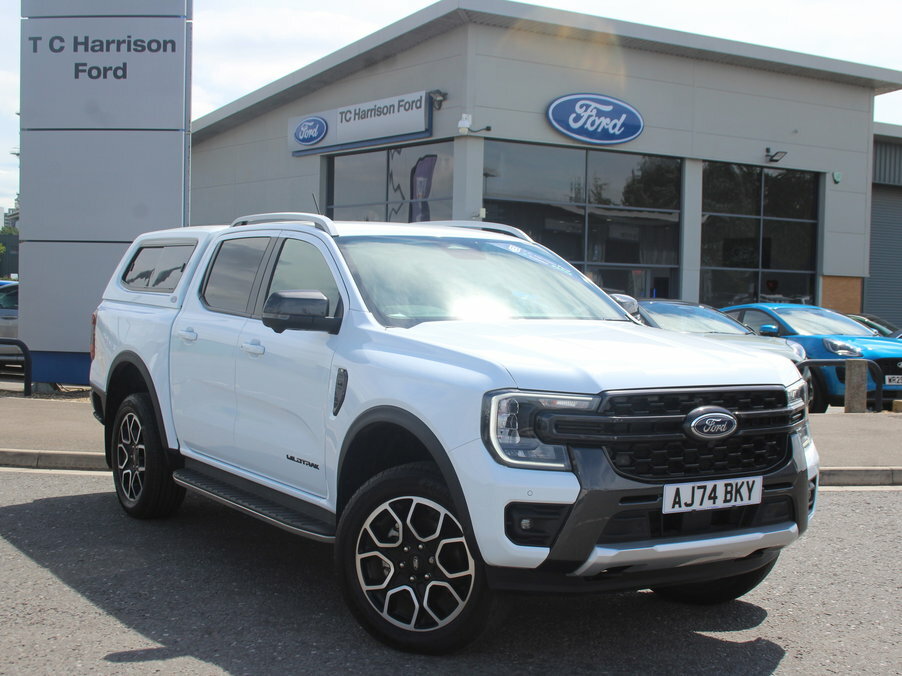 Ford Ranger Pick Up D Cab Wildtrak 3.0 Ecoblue V6 240 White