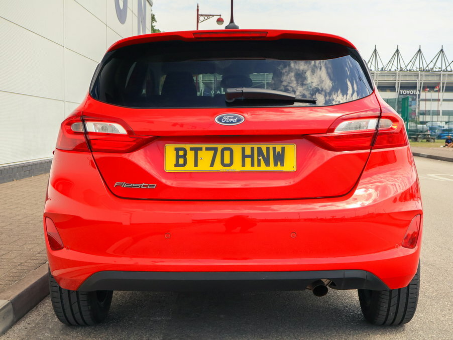 Ford Fiesta 1.0 Ecoboost 95 Trend Navigation BT70HNW Red #4