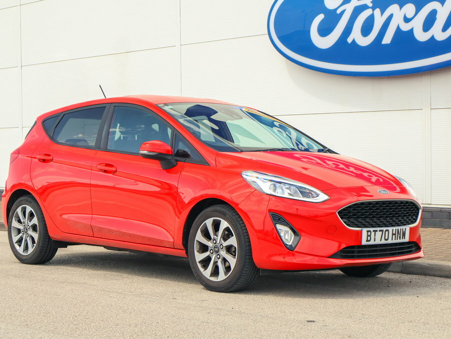 Ford Fiesta 1.0 Ecoboost 95 Trend Navigation BT70HNW Red #3
