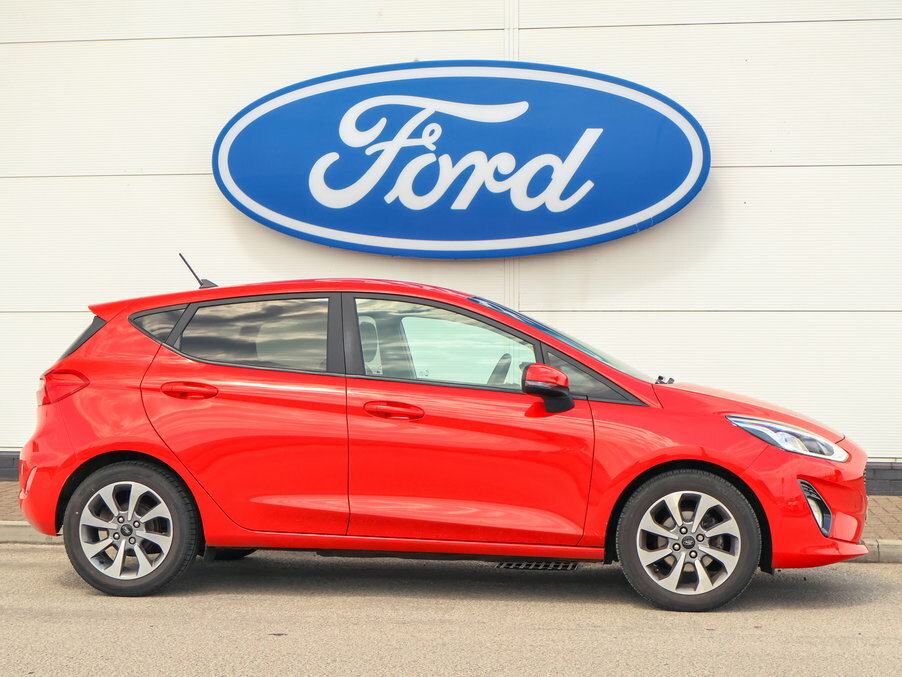 Ford Fiesta 1.0 Ecoboost 95 Trend Navigation BT70HNW Red #2