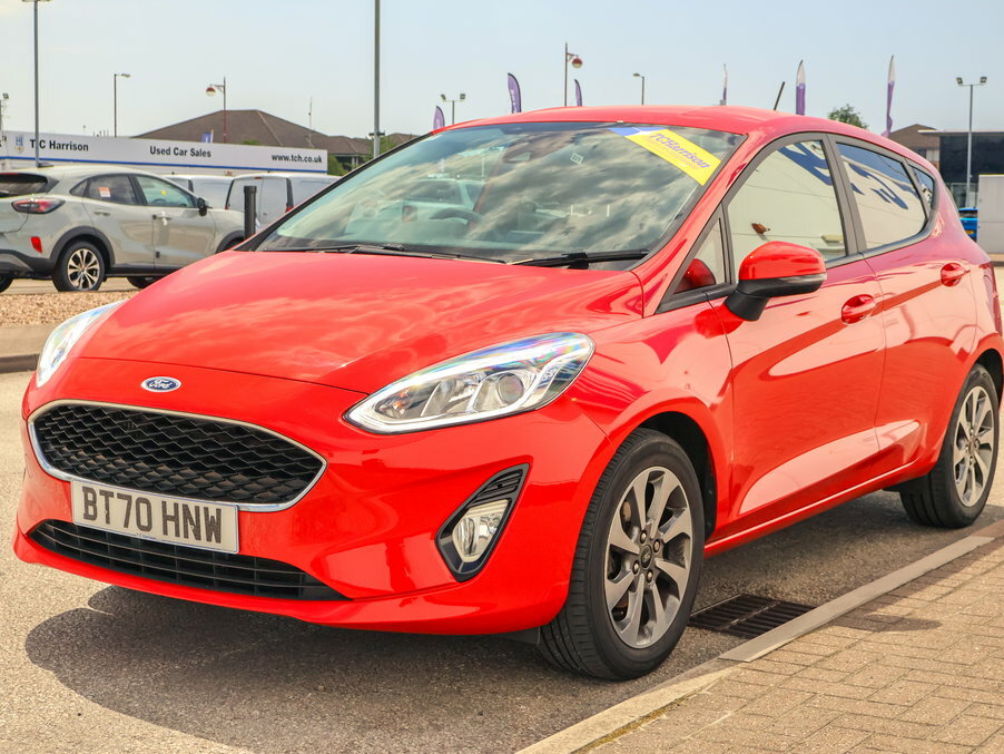 Ford Fiesta 1.0 Ecoboost 95 Trend Navigation BT70HNW Red #5
