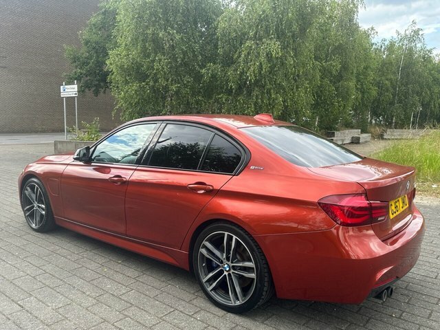 BMW 3 Series 330E 7.6Kwh M Sport GJ67JMO Orange #5