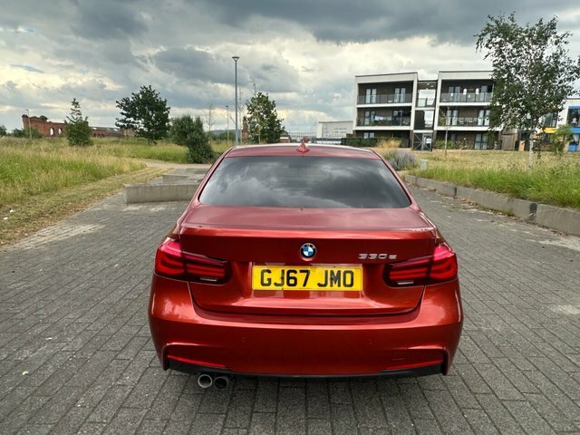 BMW 3 Series 330E 7.6Kwh M Sport GJ67JMO Orange #4