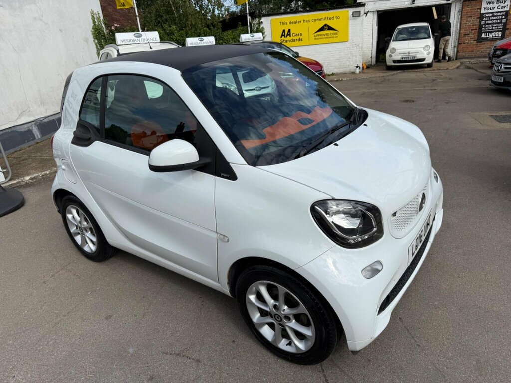 Smart Fortwo 0.9T Passion Premium Euro 6 Ss White #2