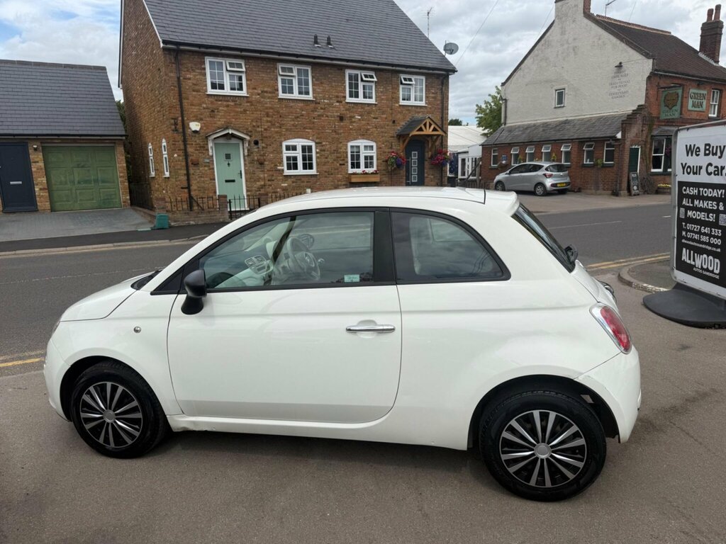 Fiat 500 1.2 Pop Hatchback Euro 5 Ss White #11