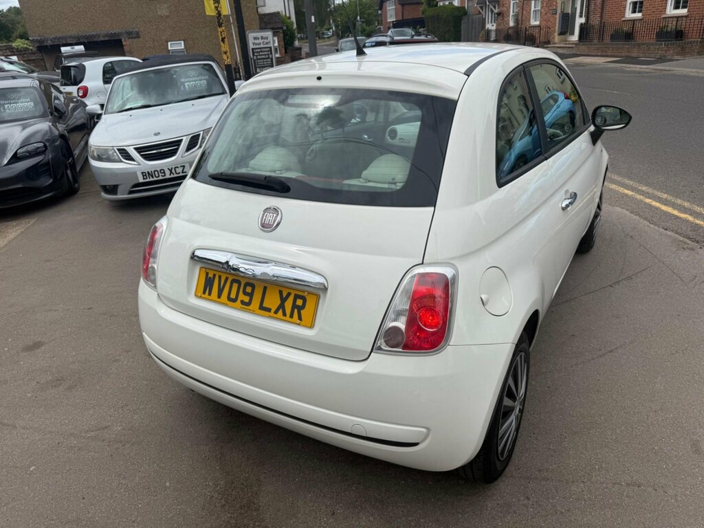 Fiat 500 1.2 Pop Hatchback Euro 5 Ss White #7