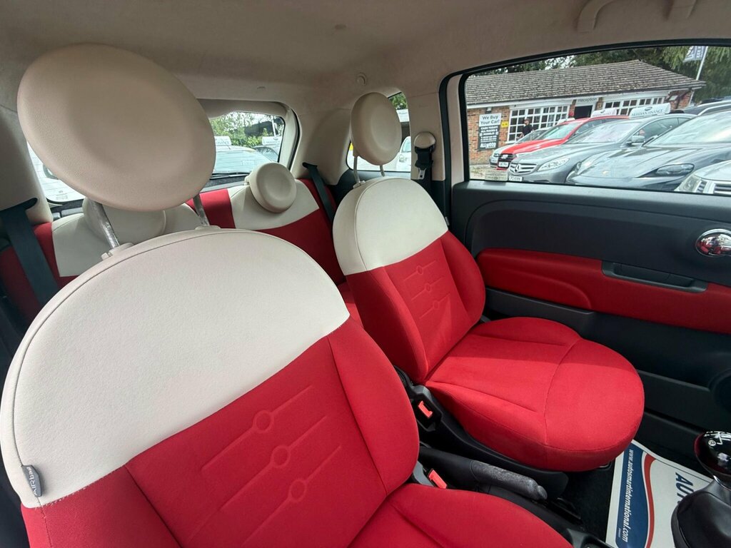 Fiat 500 1.2 Pop Hatchback Euro 5 Ss White #18