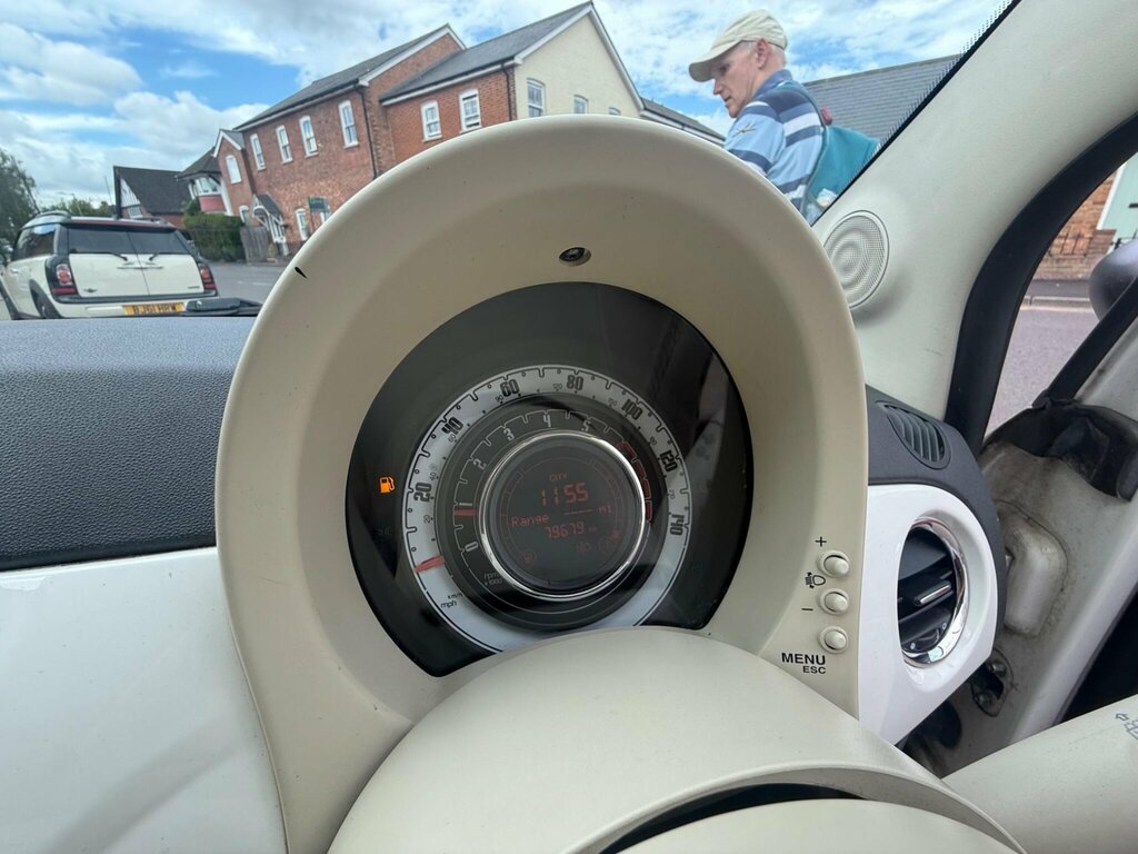 Fiat 500 1.2 Pop Hatchback Euro 5 Ss White #21