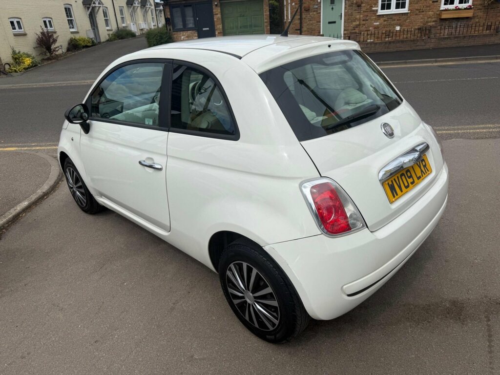 Fiat 500 1.2 Pop Hatchback Euro 5 Ss White #9