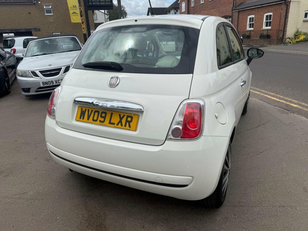 Fiat 500 1.2 Pop Hatchback Euro 5 Ss White #8