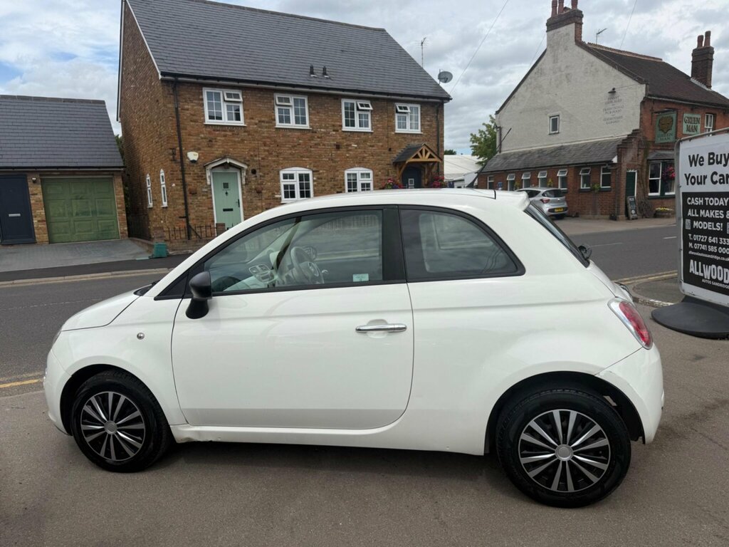 Fiat 500 1.2 Pop Hatchback Euro 5 Ss White #12