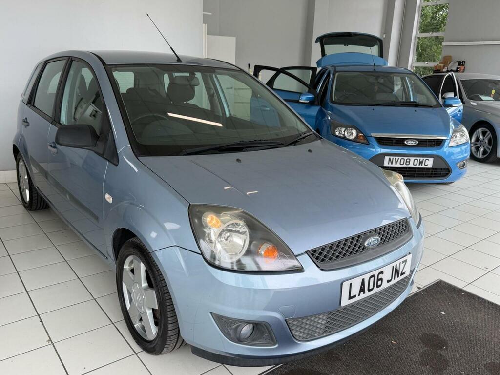 Ford Fiesta Hatchback 1.4 Zetec Climate 200606 Blue