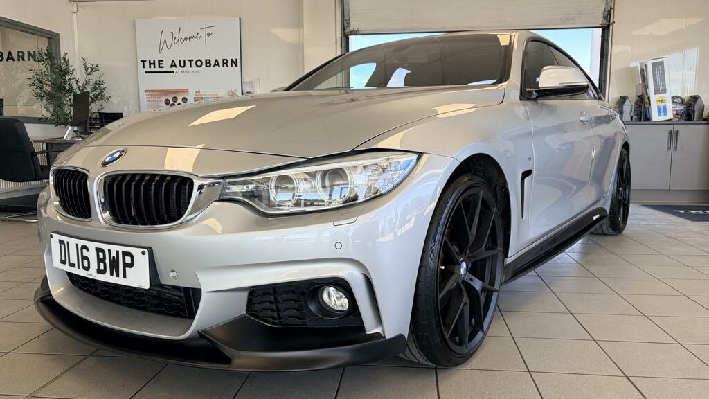 BMW 4 Series Gran Coupe Coupe 2.0 420D M Sport Euro 6 Ss 2016 Blue #12