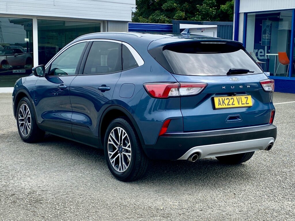 Ford Kuga 1.5 Ecoblue Titanium Suv Euro 6 AK22VLZ Blue #5