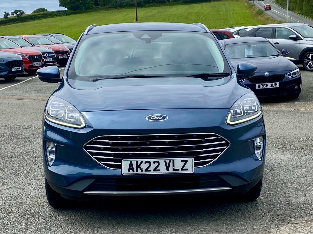 Ford Kuga 1.5 Ecoblue Titanium Suv Euro 6 AK22VLZ Blue #2