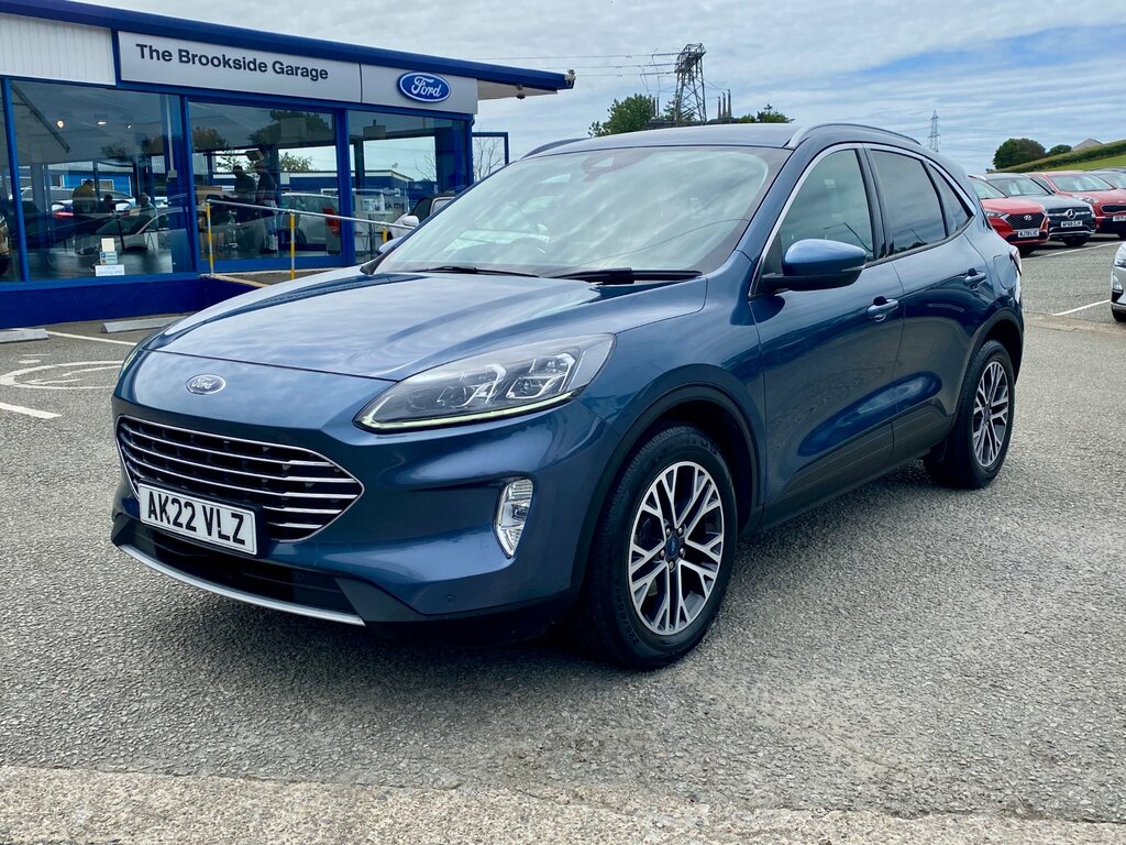 Ford Kuga 1.5 Ecoblue Titanium Suv Euro 6 AK22VLZ Blue #3