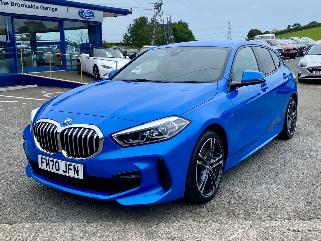 BMW 1 Series 1.5 118I M Sport Hatchback Dct Euro 6 FM70JFN Blue #3