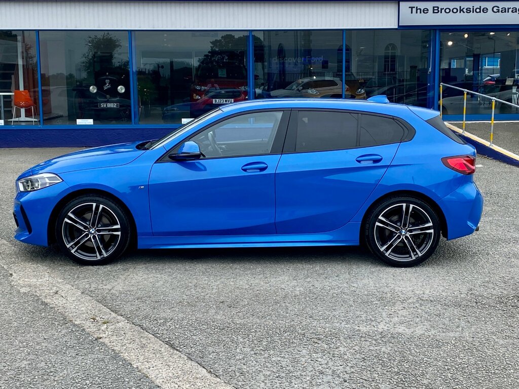 BMW 1 Series 1.5 118I M Sport Hatchback Dct Euro 6 FM70JFN Blue #4