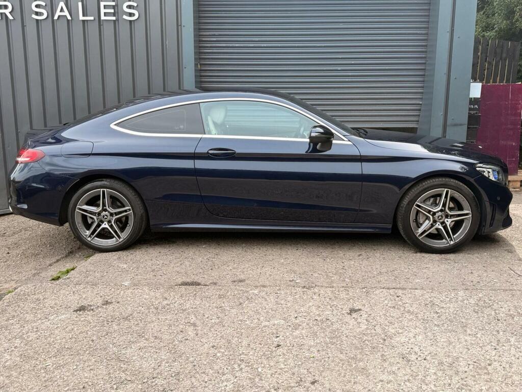 Mercedes-Benz C Class 1.6 C180 Amg Line Premium G-tronic Euro 6 Ss DX19JVL Blue #4